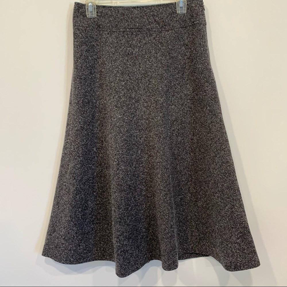 Jones|Wear Speckled Tweed Semi Circle Skirt